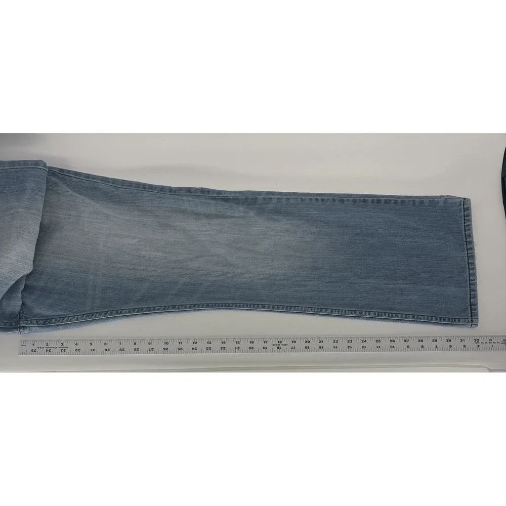 Levi's 527 Low Bootcut Jeans Men 36x32 Light Wash Denim Cotton Blend Y2K